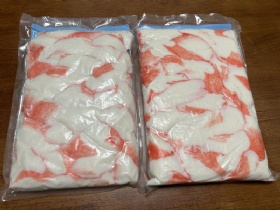 Imitation crab / surimi sticks, flake, chunks