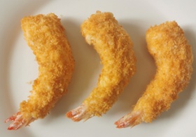 Frozen raw breaded PDTO Shrimp, par-fried